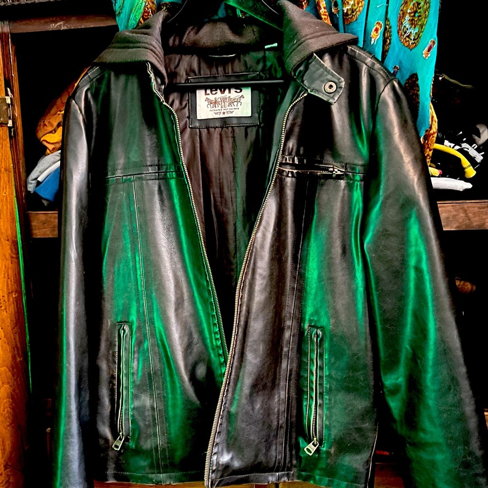 Vintage Levi's Bomber Hoodie Jacket